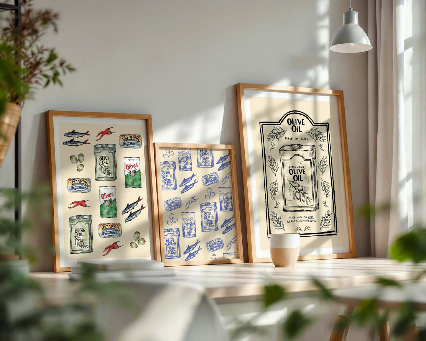 Vintage Olive Oli
