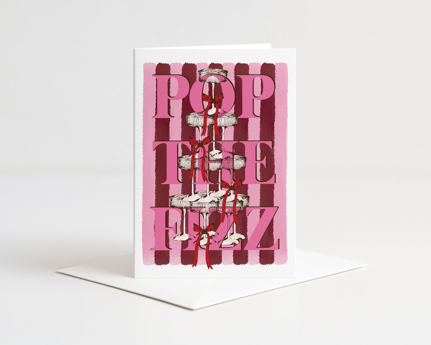 Pop The Fizz Greeting Card