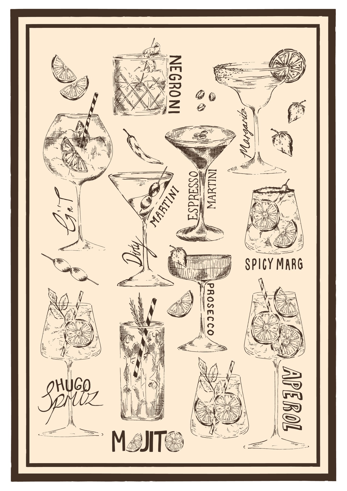 Vintage Cocktails