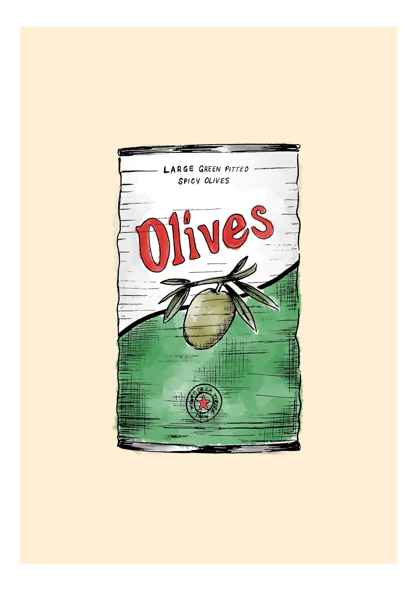Olive Tin