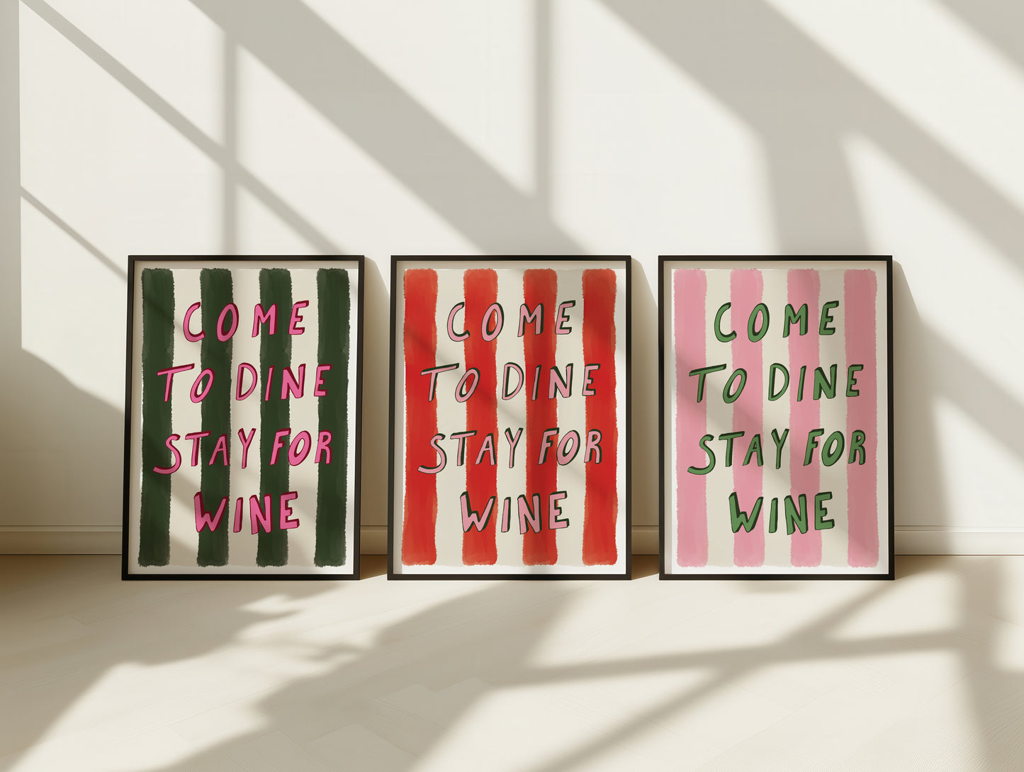 Come To Dine Stay For Wine