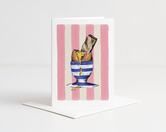 Dippy Egg Greeting Card