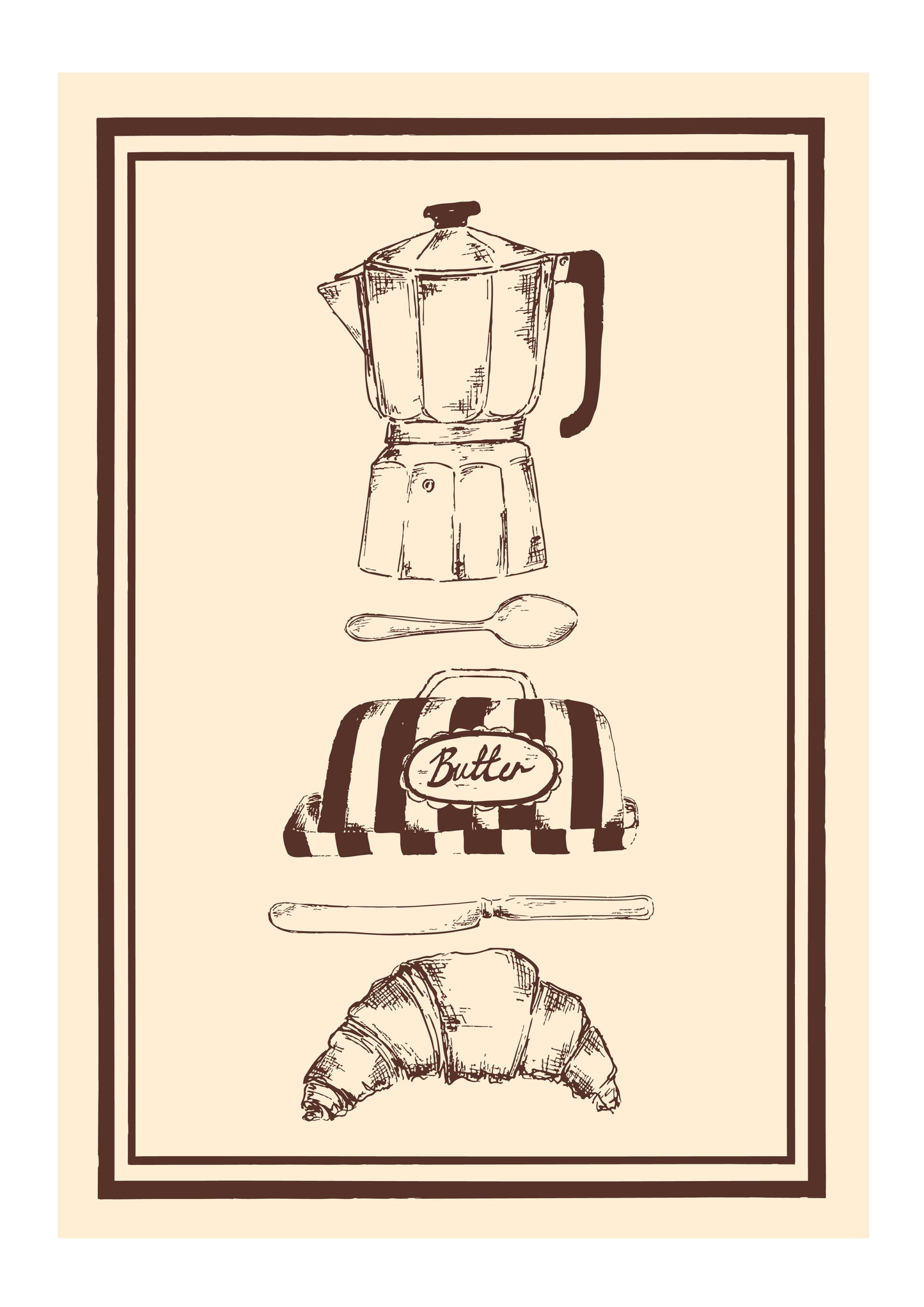 Hot Drinks and Flaky Treats