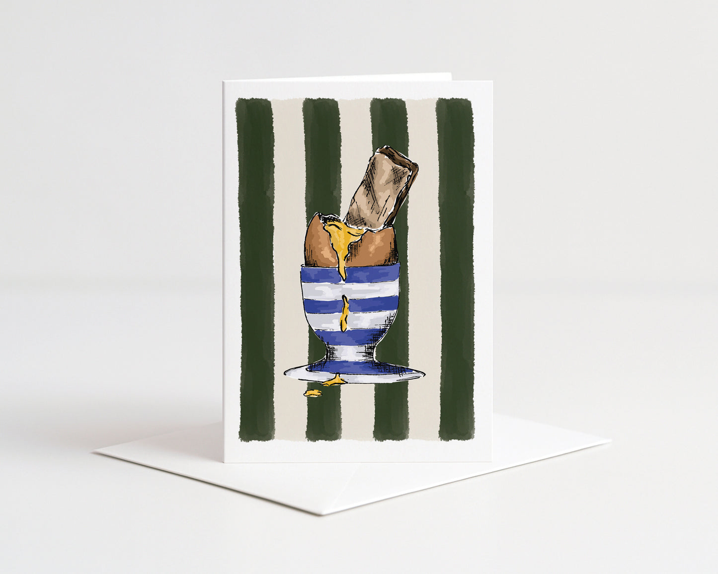 Dippy Egg Greeting Card