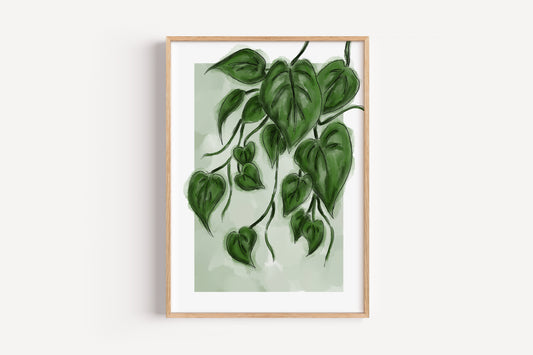 Styled Pathos Plant