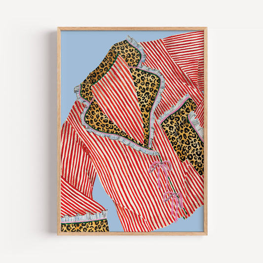 Stripey Pyjamas Print