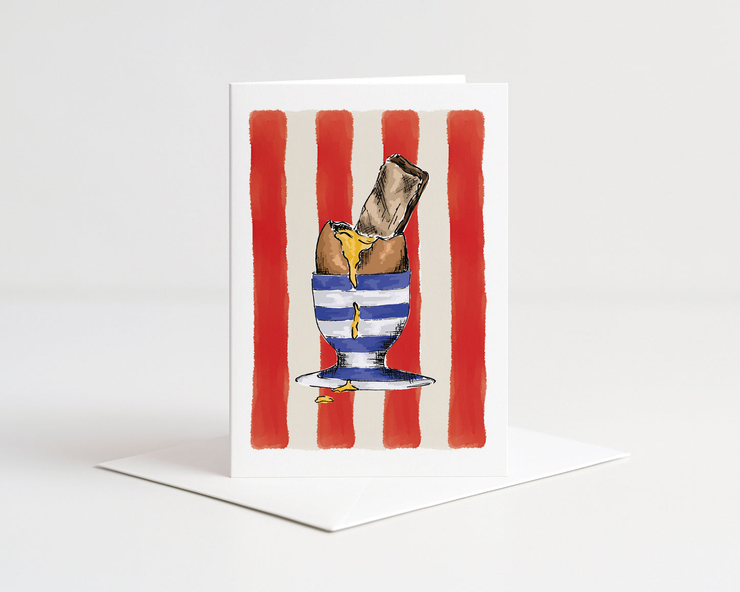 Dippy Egg Greeting Card