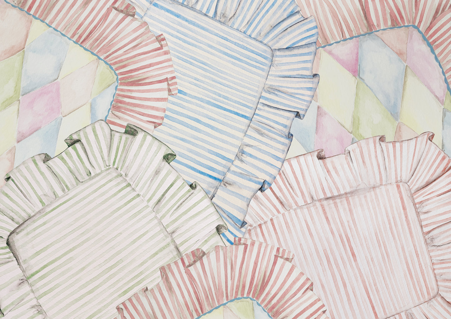Pillow Party Print