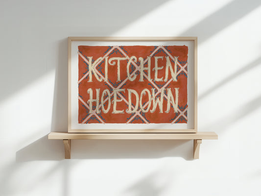 Kitchen Hoedown Print