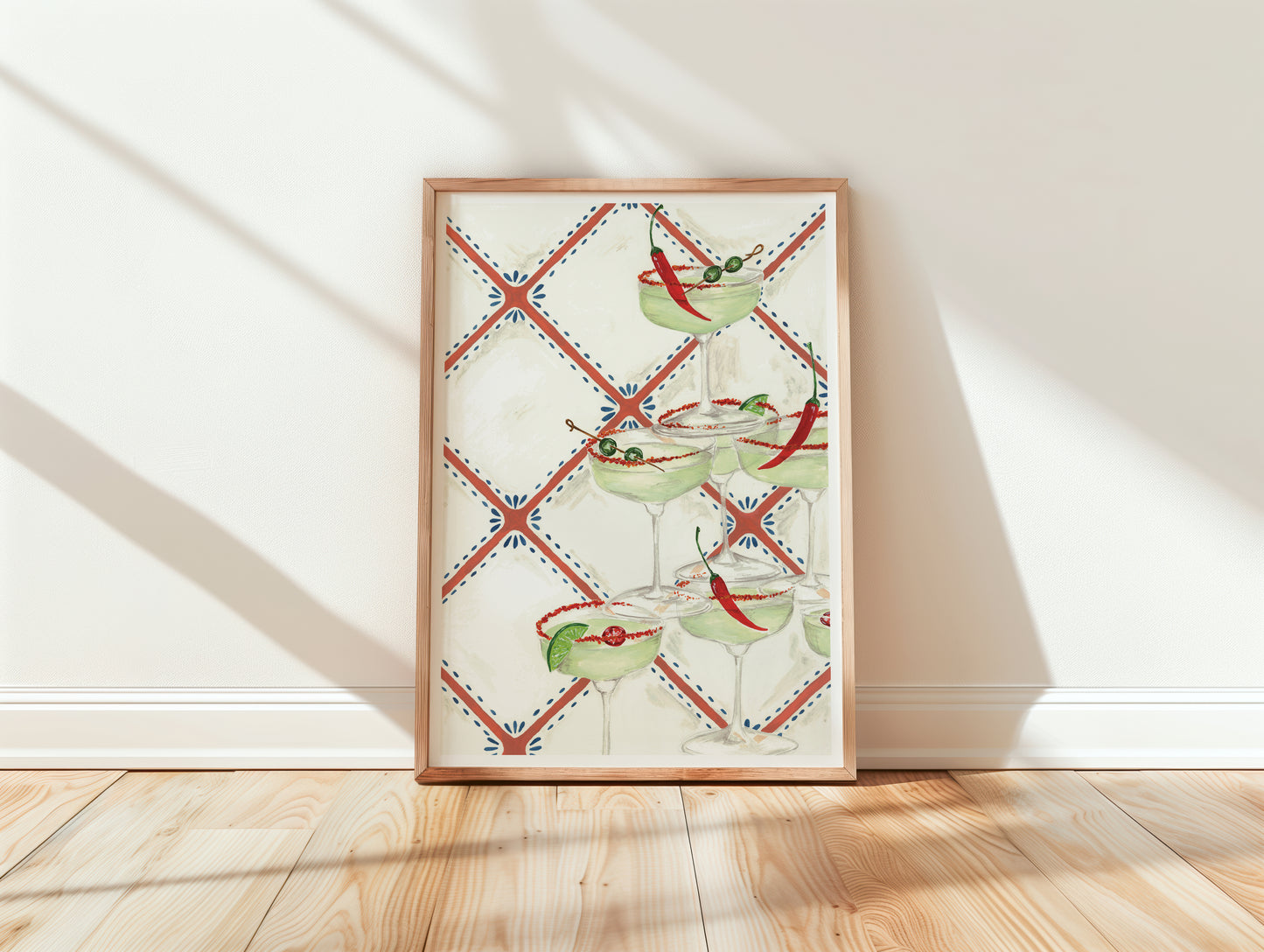 Spicy Margarita Tower Print