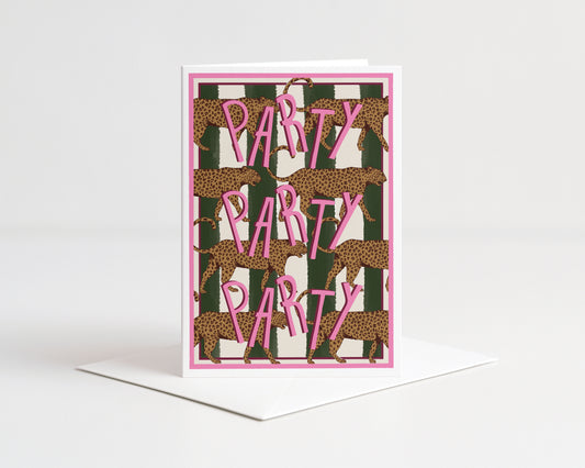 Party Animal Greeting Card