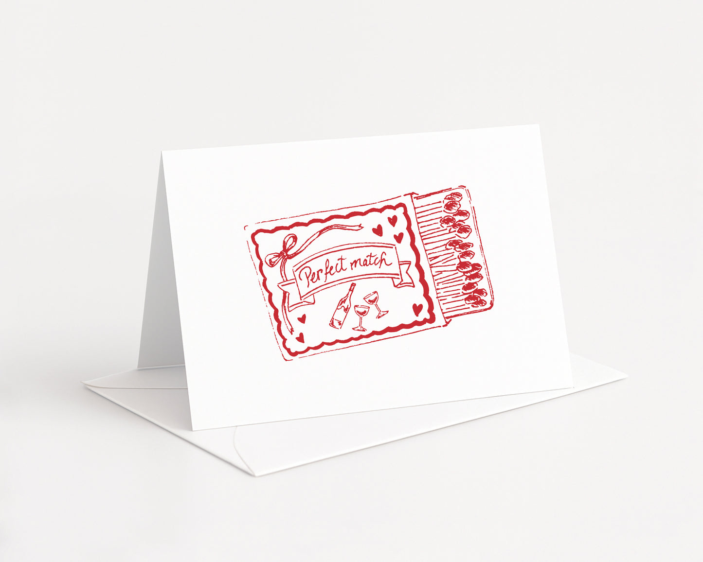 Perfect Match Greeting Card