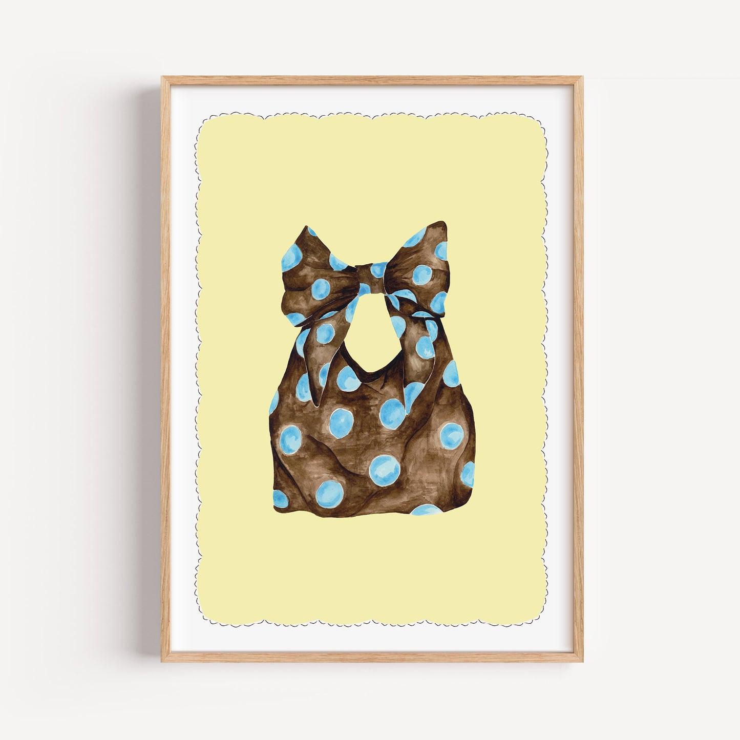 Polka Dot Bag Print