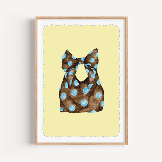 Polka Dot Bag Print