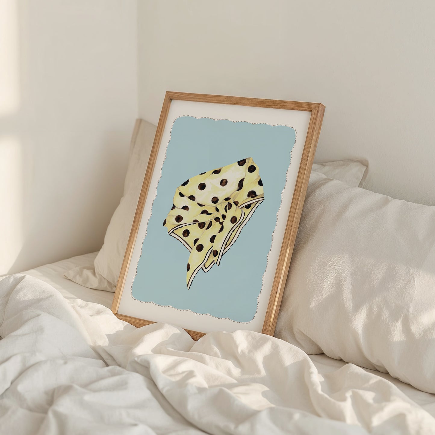 Polka Dot Neckerchief Print