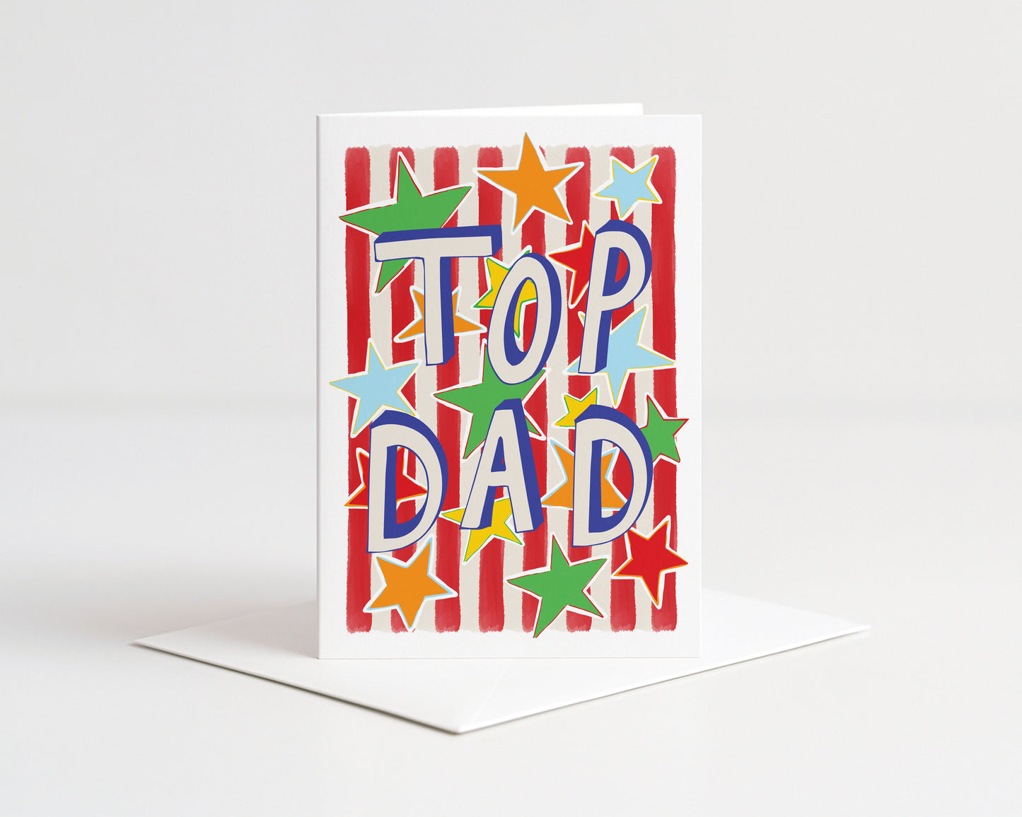Top Dad Greeting Card