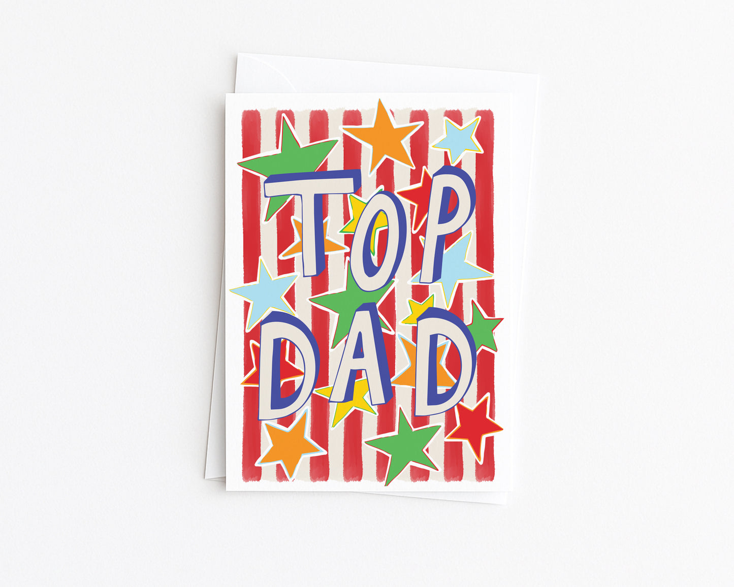 Top Dad Greeting Card