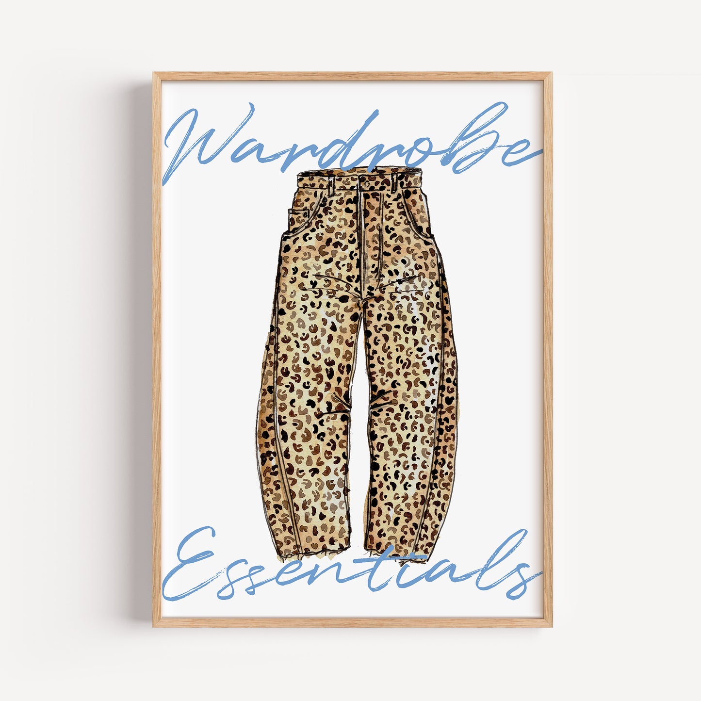Wardrobe Essentials Print