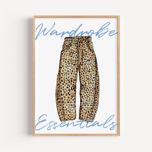 Wardrobe Essentials Print